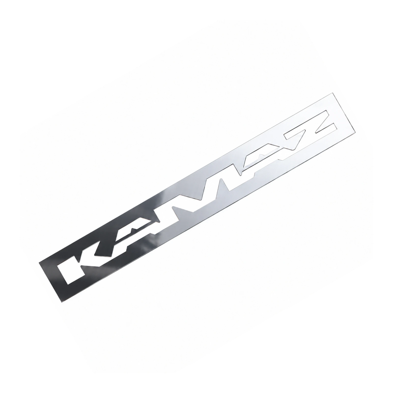 НАКЛАДКА НЕРЖ (ТИП 2) трафарет Камаз надпись KAMAZ