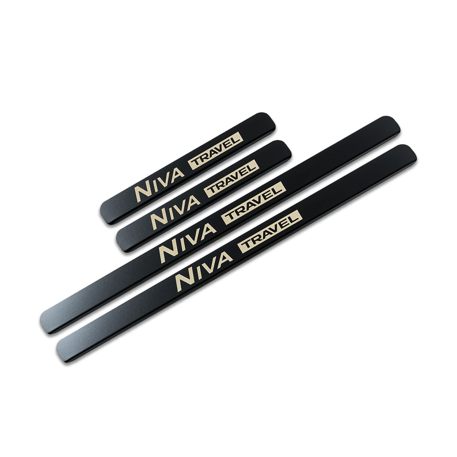 ПОРОГИ ЧЕРНЫЕ Нива Тревел / Niva Travel (2020-2025) надпись Niva Travel