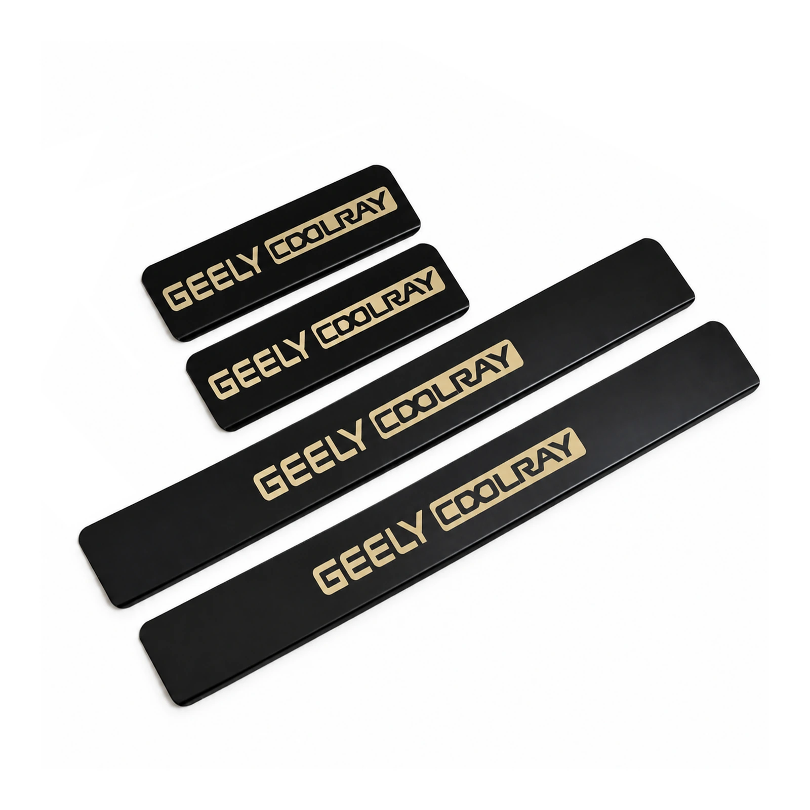 ПОРОГИ ЧЕРНЫЕ Джили Кулрей / Geely Coolray (2019-2024) надпись Geely Coolray