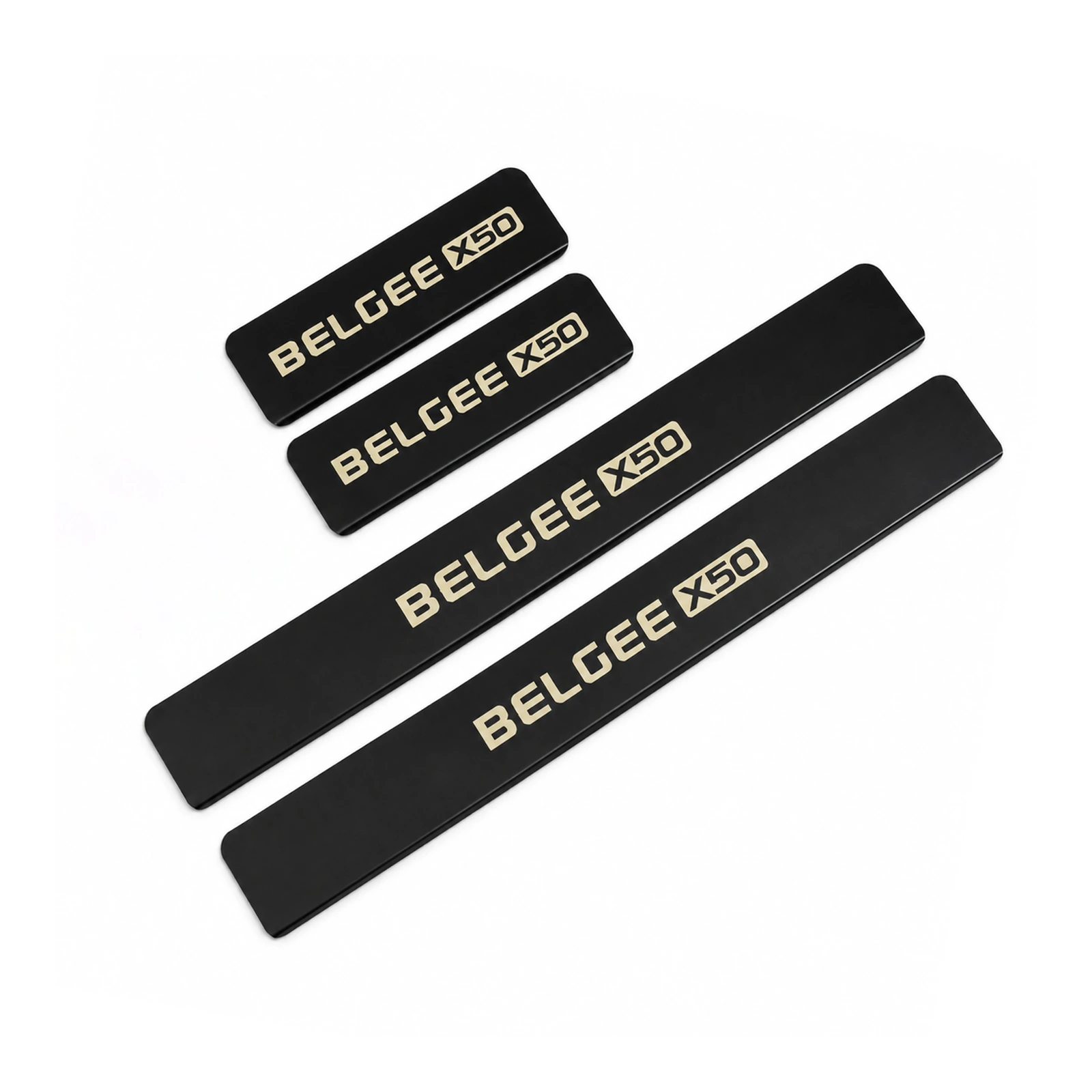 ПОРОГИ ЧЕРНЫЕ Белджи X50 /Belgee X50 (2023-2025) надпись Belgee X50