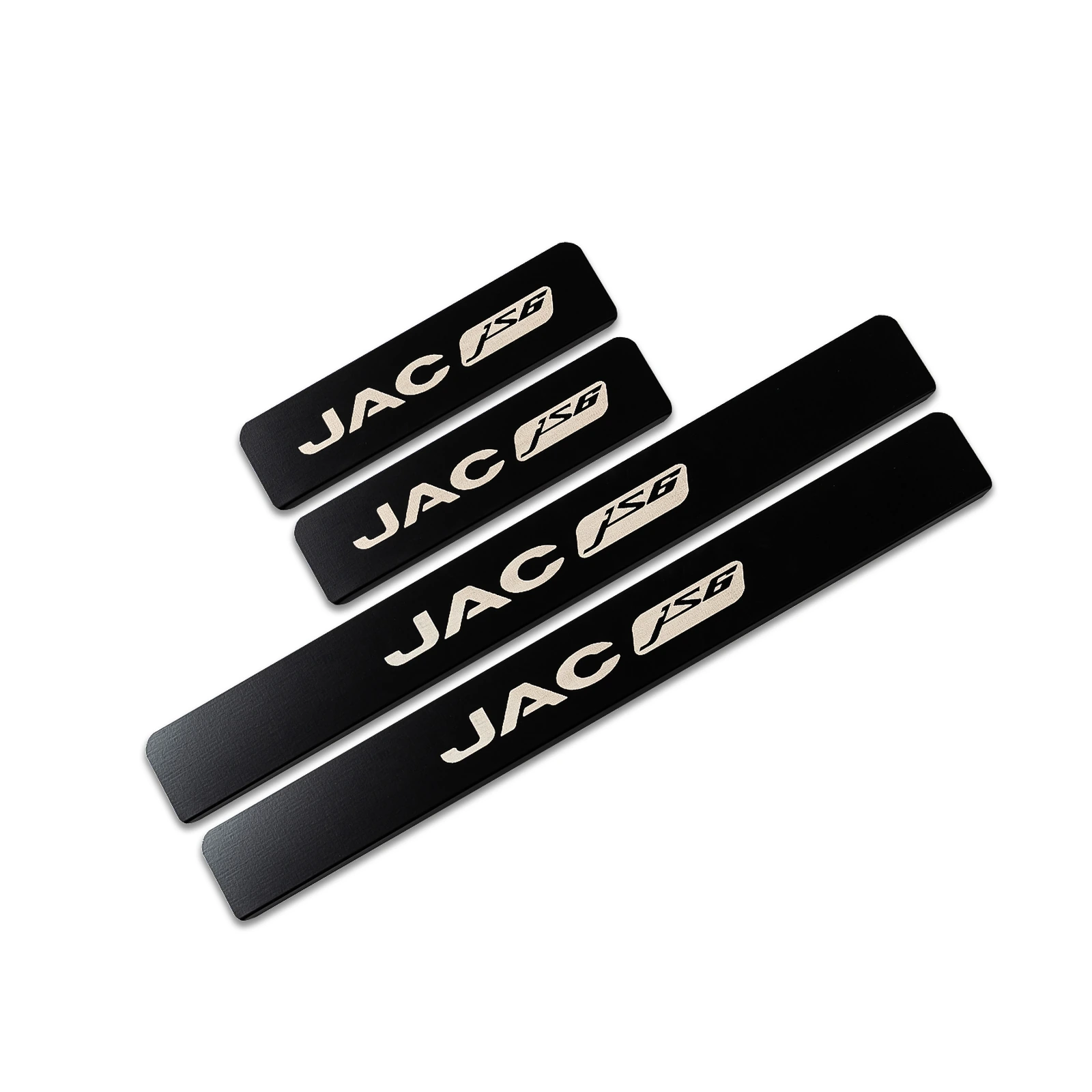 ПОРОГИ ЧЕРНЫЕ Джак JS6 / Jac JS6 (2022-2024) надпись JAC JS6