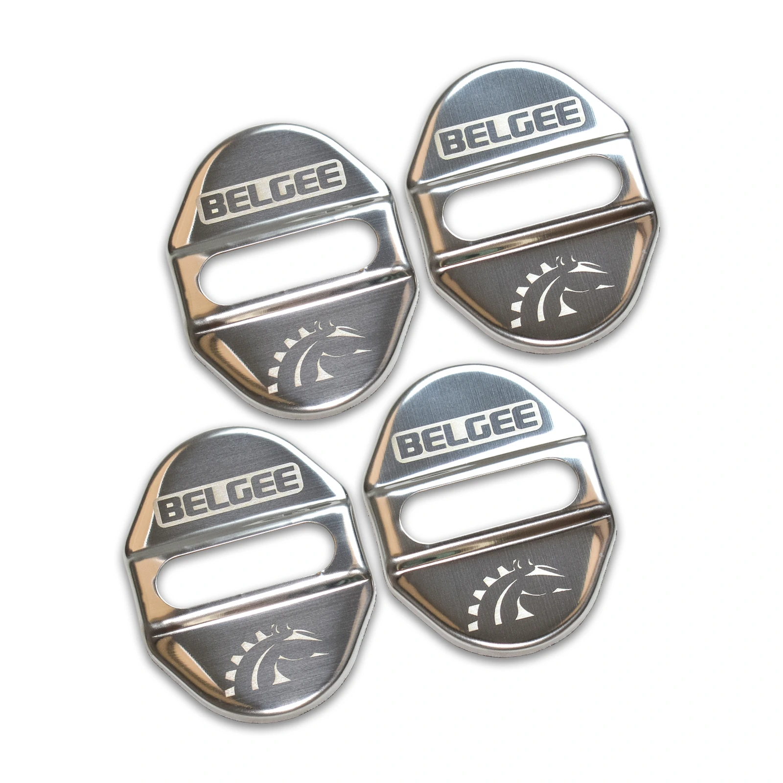 ПЕТЛИ (ТИП 2) НЕРЖ Белджи X50 / Belgee X50 (2023-2026) (4 шт.) надпись Belgee