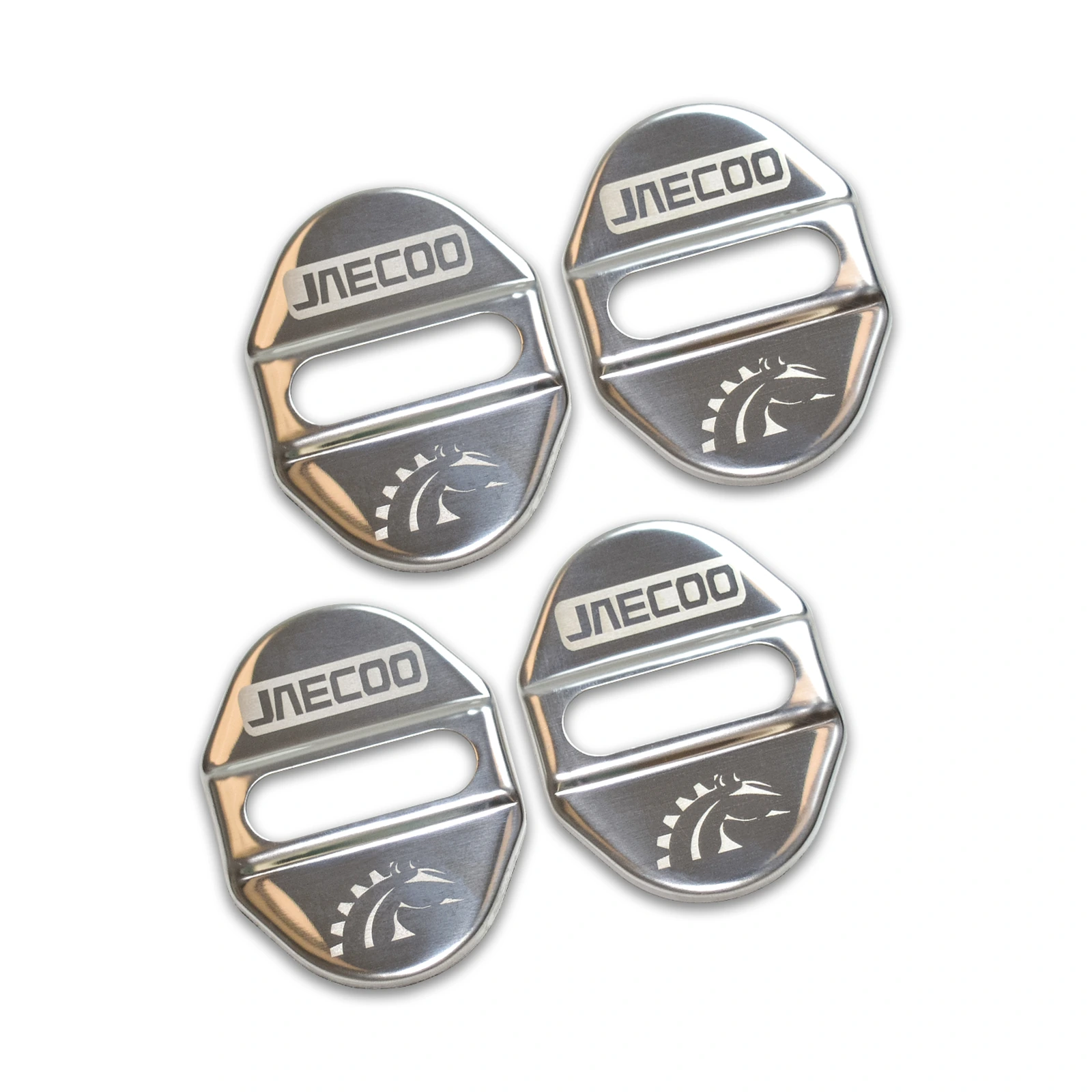 ПЕТЛИ (ТИП 2) НЕРЖ Джейку Джей 8 / JAECOO J8 (2024-2026) (4 шт.) надпись JAECOO