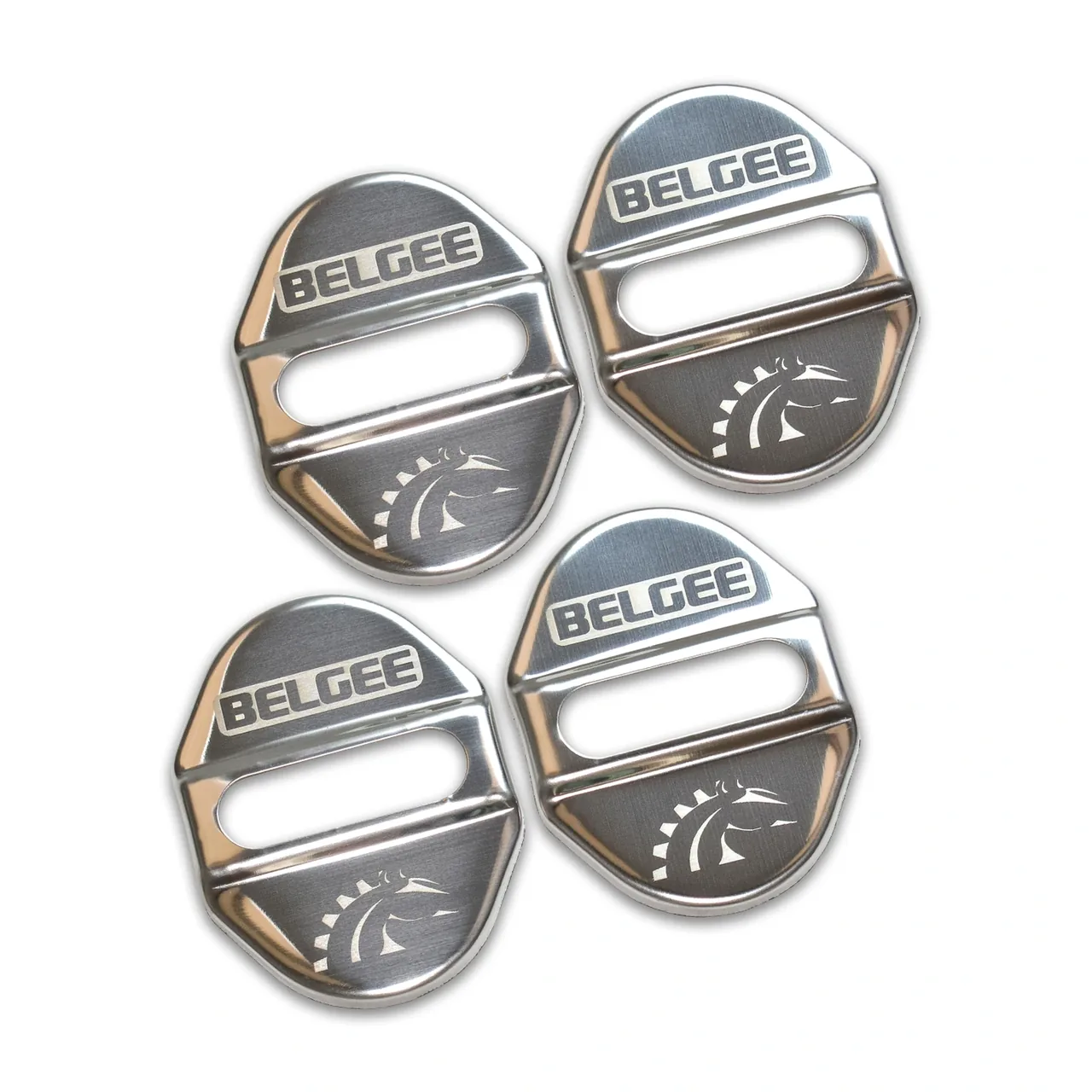 ПЕТЛИ (ТИП 2) НЕРЖ Белджи X50 / Belgee X50 (2023-2026) (4 шт.) надпись Belgee