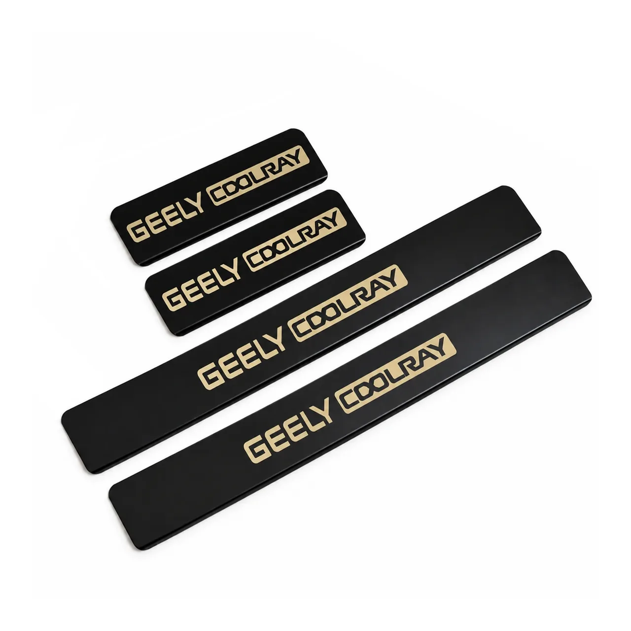 ПОРОГИ ЧЕРНЫЕ Джили Кулрей / Geely Coolray (2019-2024) надпись Geely Coolray