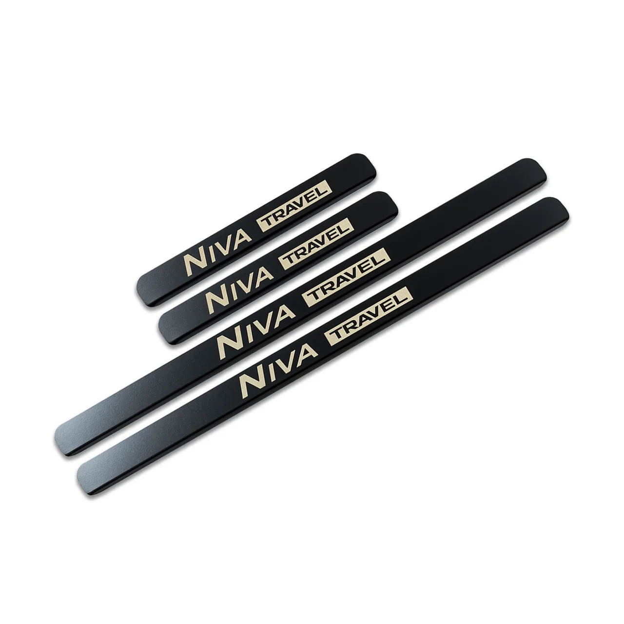 ПОРОГИ ЧЕРНЫЕ Нива Тревел / Niva Travel (2020-2025) надпись Niva Travel